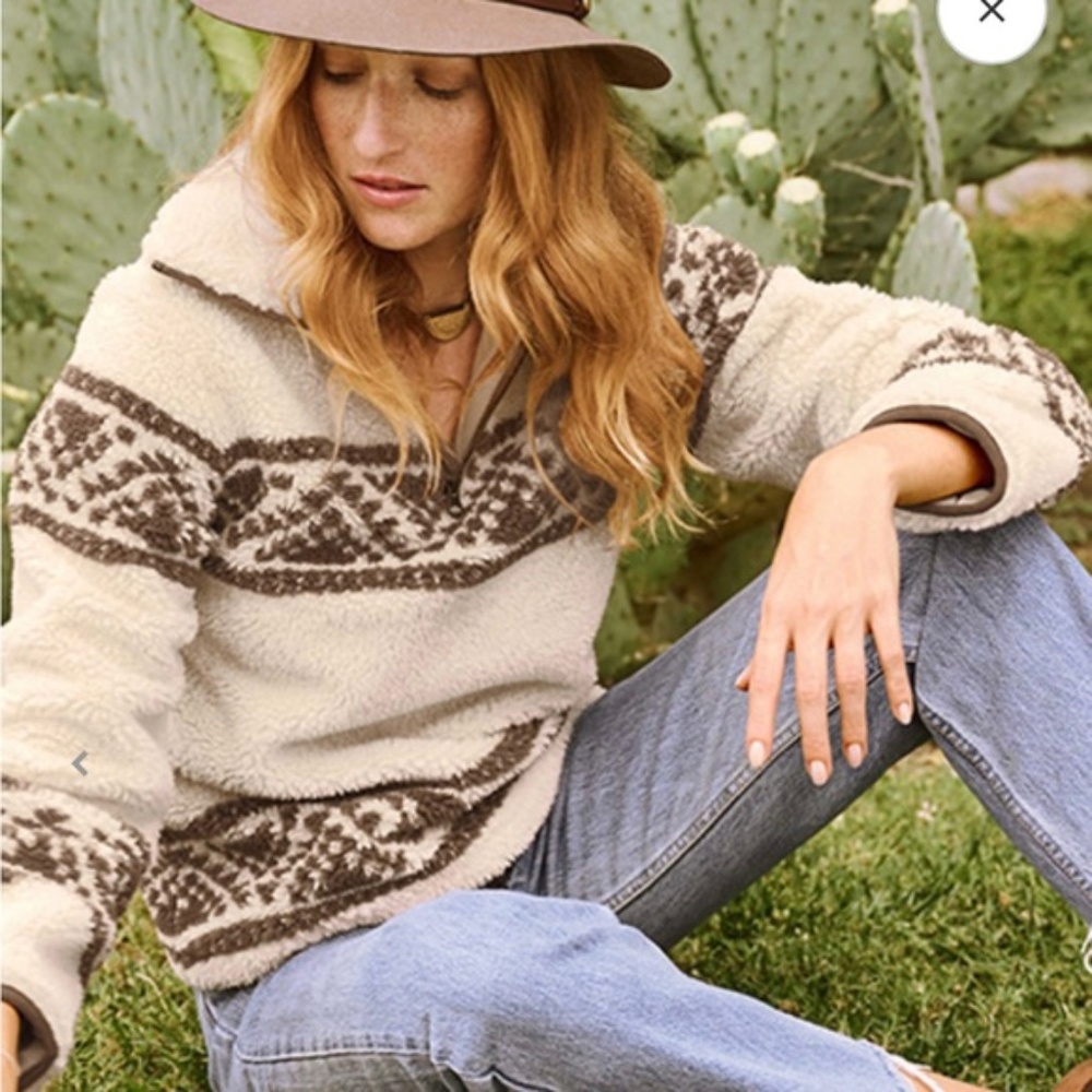 Faherty B.Yellowtail X Pullover size XS